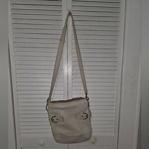 LOW START COACH CREAM SOHO SHOULDER BAG GREAT USED CONDITION